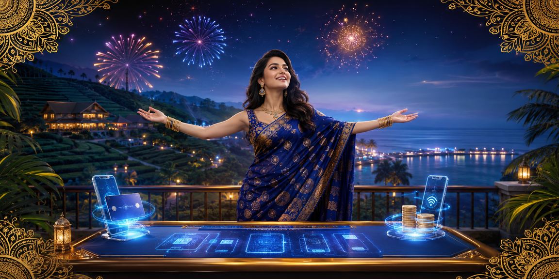 সিলেটের চা বাগানের পরিবেশে মোবাইলে গেমিং উপভোগ করছেন একজন সদস্য